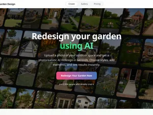 AI Garden Design screenshot
