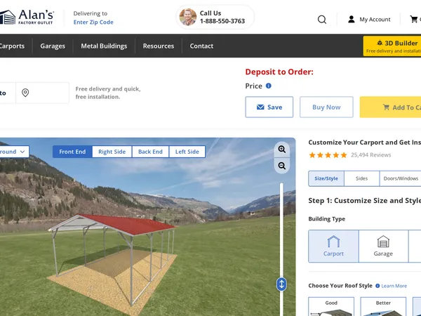 Alan's Factory Outlet 3D Builder screenshot