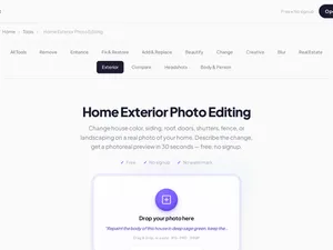 EditThisPic Home Exterior Editor screenshot