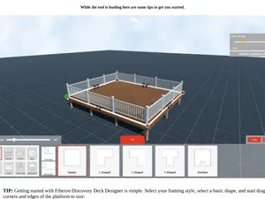 Fiberon Discovery Deck Designer screenshot