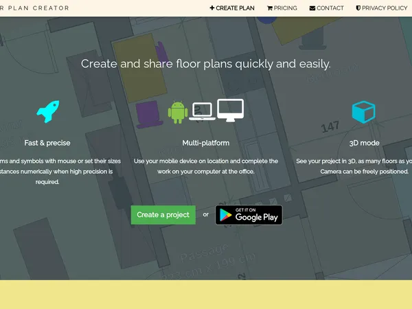 Floor Plan Creator screenshot