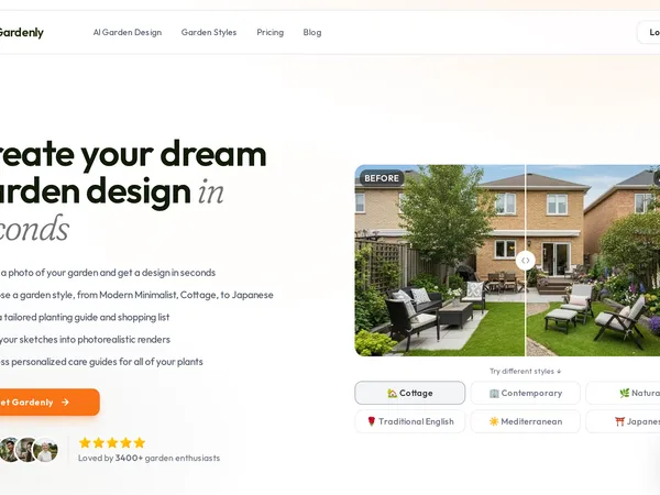 Gardenly screenshot