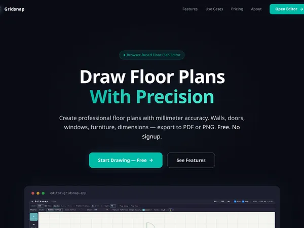 Gridsnap screenshot