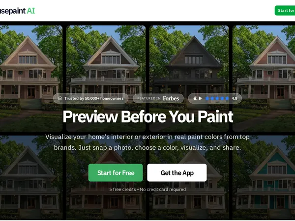 Housepaint AI screenshot