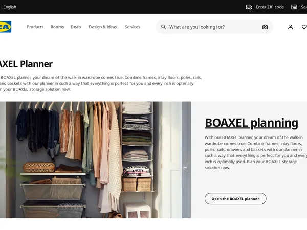 IKEA BOAXEL Planner screenshot