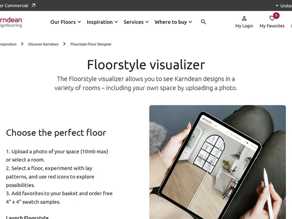Karndean Floorstyle Visualizer screenshot