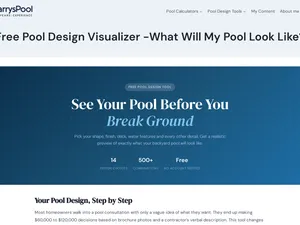 Larry's Pool Design Visualizer screenshot