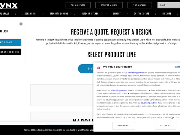 Lynx Design Center screenshot