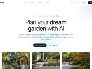 Masonry AI Garden Design screenshot