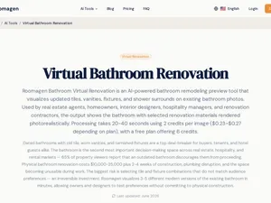 Roomagen Bathroom Renovation screenshot