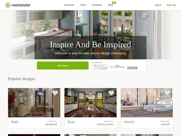 Roomstyler screenshot