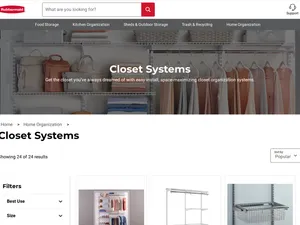 Rubbermaid Configurations Closet Designer screenshot