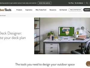 TimberTech / AZEK Deck Designer screenshot
