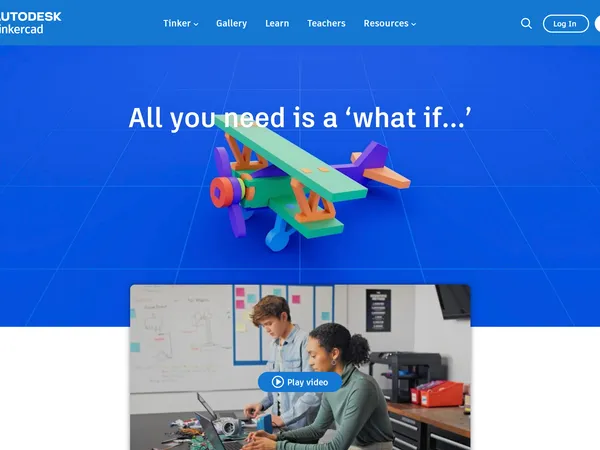 Tinkercad screenshot